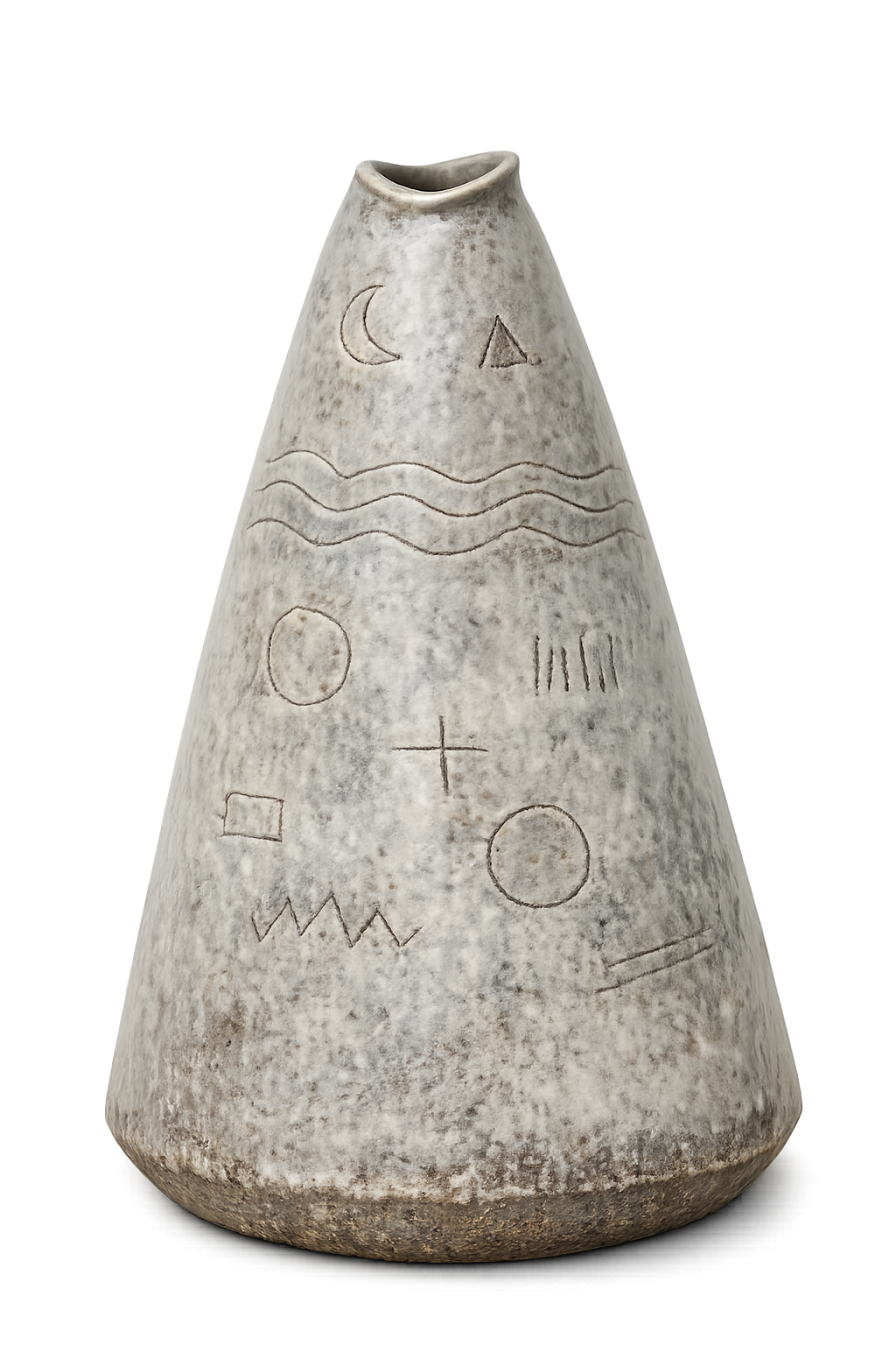 Cone vase